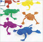 plastic jumping frogs