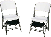 White Rental Chairs